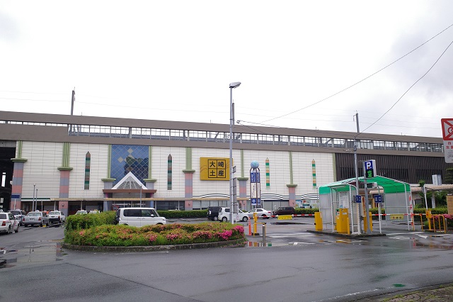 ④：古川駅前「大崎市営駐車場」