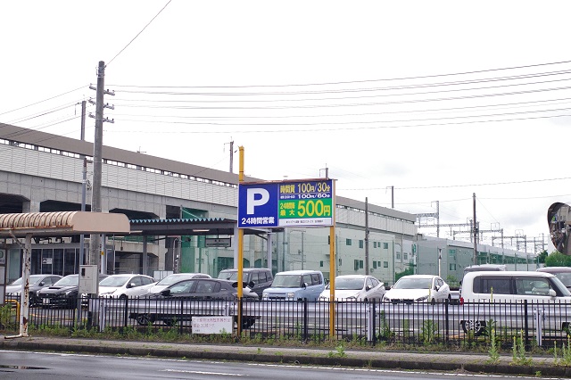 JR貨物古川駅前パーキングの写真