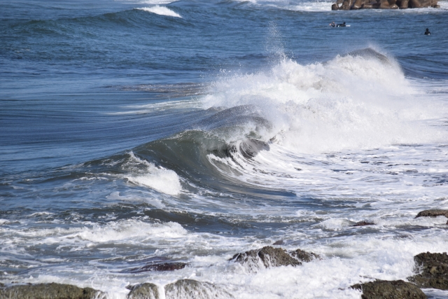 怒涛のイメージ写真