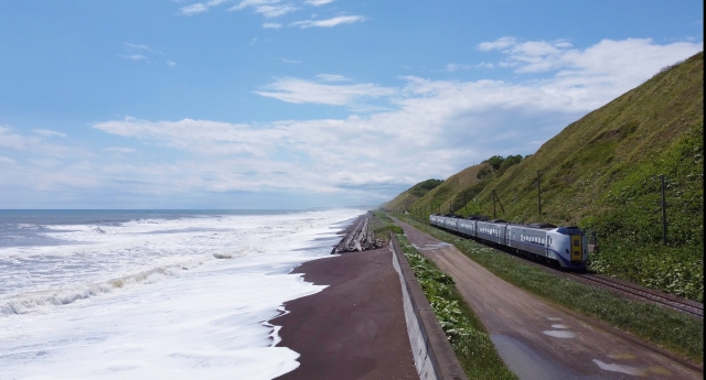 怒涛のイメージ写真