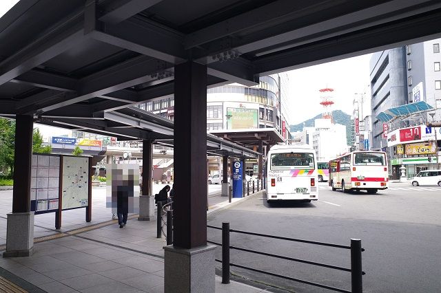 長野駅東口バス乗り場の写真