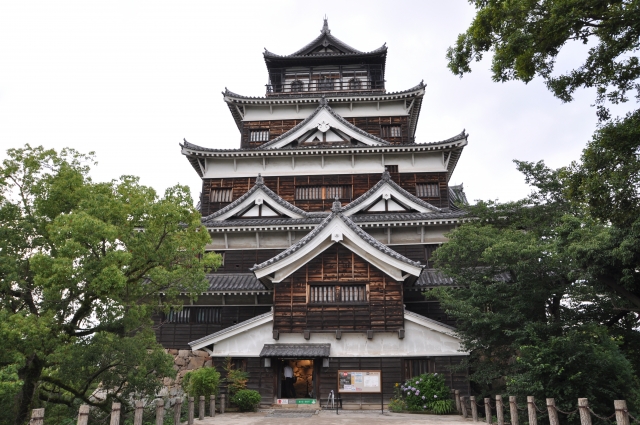 広島城の写真