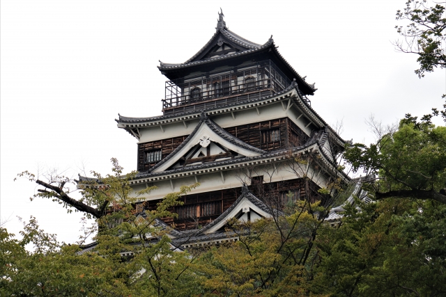 広島城の写真