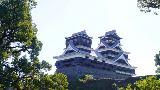 熊本城の風景写真