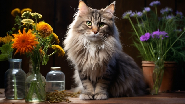 十八番の猫のイメージ写真