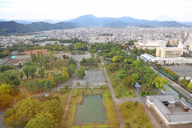 家康公が住んだ駿府城の写真