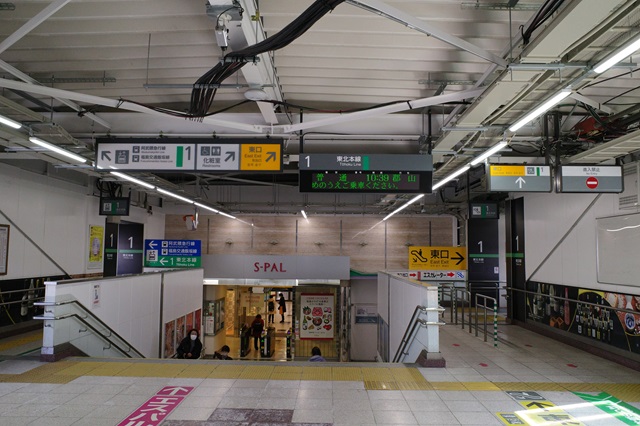 福島駅1番線