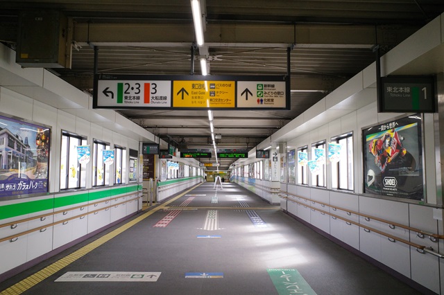 一ノ関駅東西の連絡通路