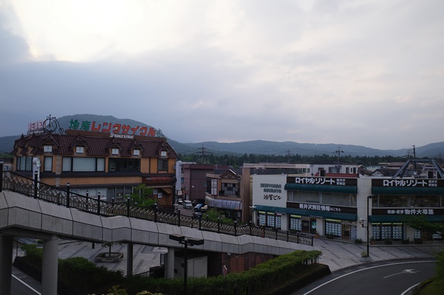 軽井沢駅北口の風景写真