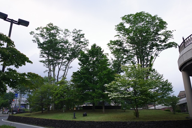 軽井沢駅北口の風景写真