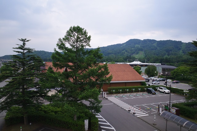 軽井沢駅南口周辺の風景写真