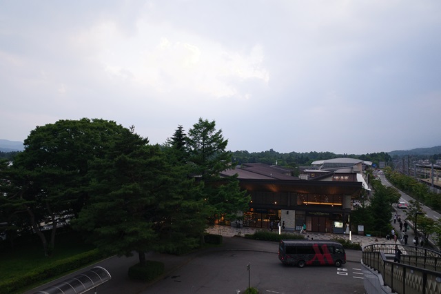 軽井沢駅南口周辺の風景写真