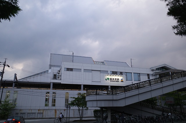 軽井沢駅南口周辺の風景写真