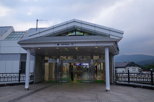 軽井沢駅南口周辺の風景写真