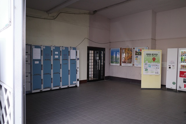 喜多方駅のコインロッカーの写真