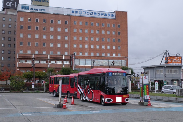 あかべえの乗り場の風景写真