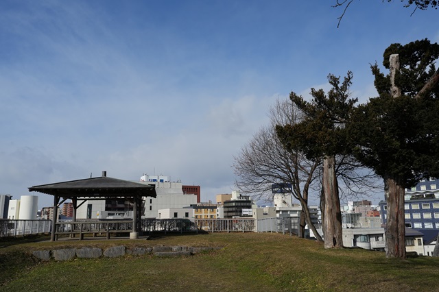 盛岡城址公園の石垣の風景写真