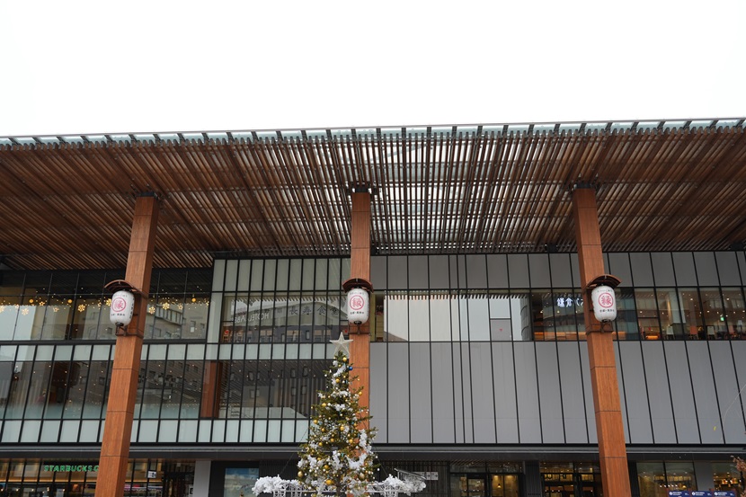 長野駅の正面の風景写真