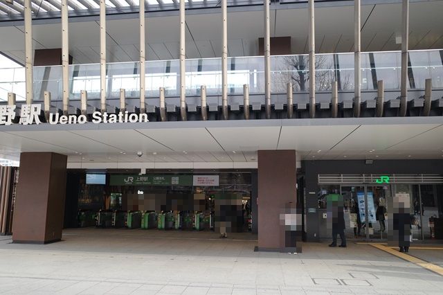 上野駅公園口の待ち合わせ場所の写真