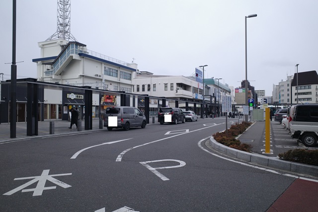 一般車乗降場所への侵入経路の状況写真