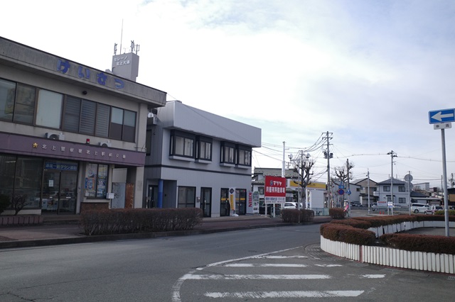 一般車進入経路の写真