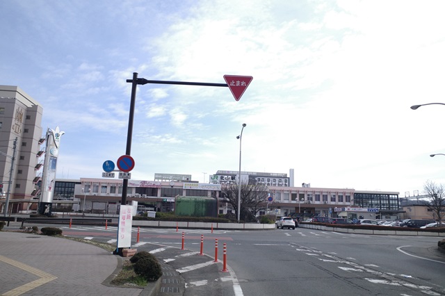 北上駅西口の写真