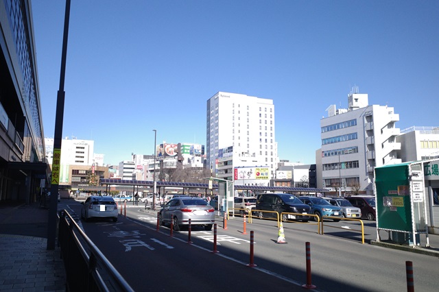 一般車の侵入の状況写真