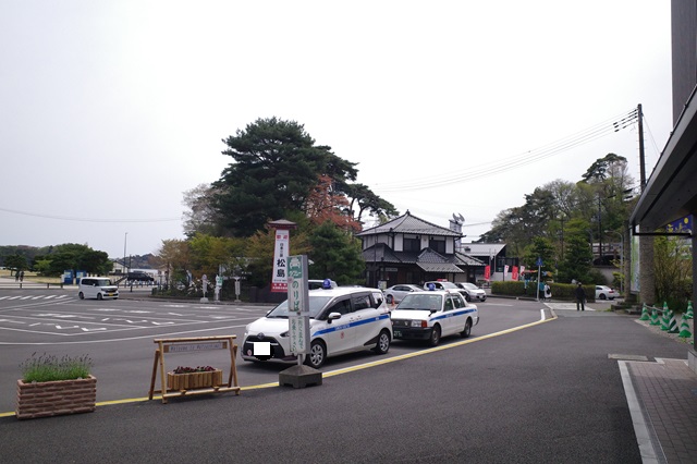 松島海岸駅のタクシー乗り場
