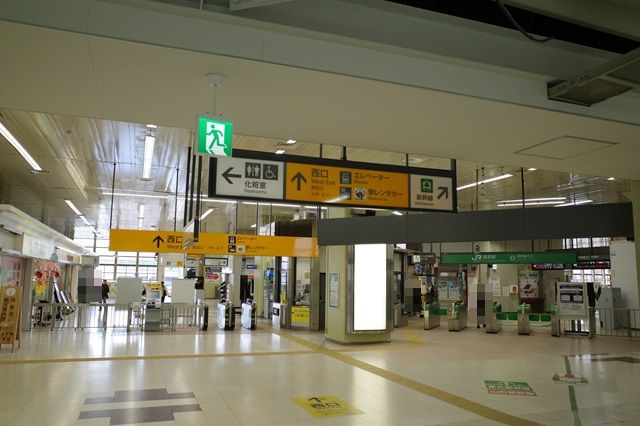 福島駅新幹線乗り換え改札