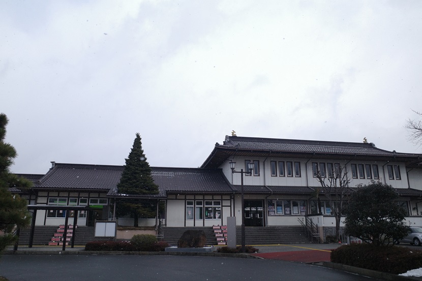 船岡駅の全景写真