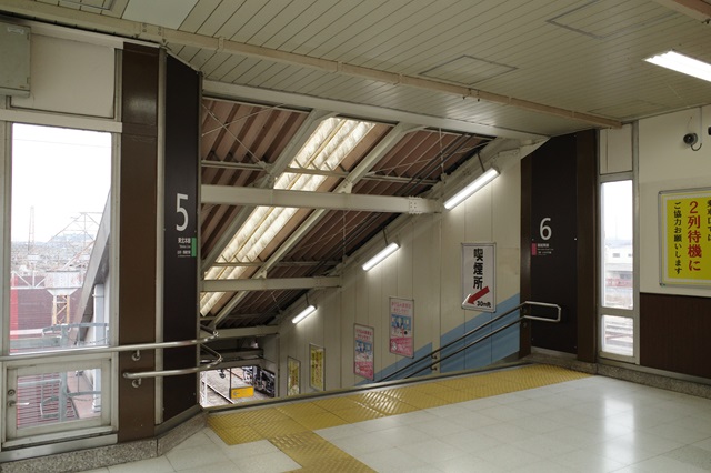 郡山駅の東北線乗り場