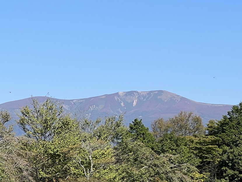 栗駒山の秋の風景