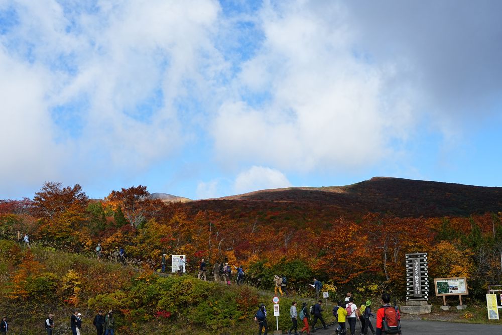栗駒山の紅葉2025年10月17日