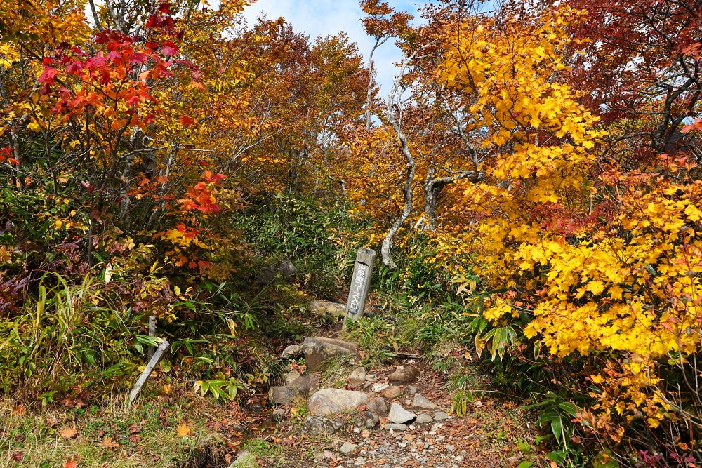 栗駒山の紅葉2025年10月17日