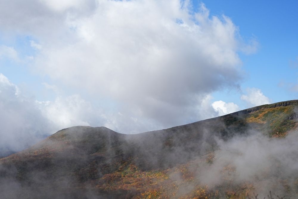 栗駒山の紅葉2025年10月17日