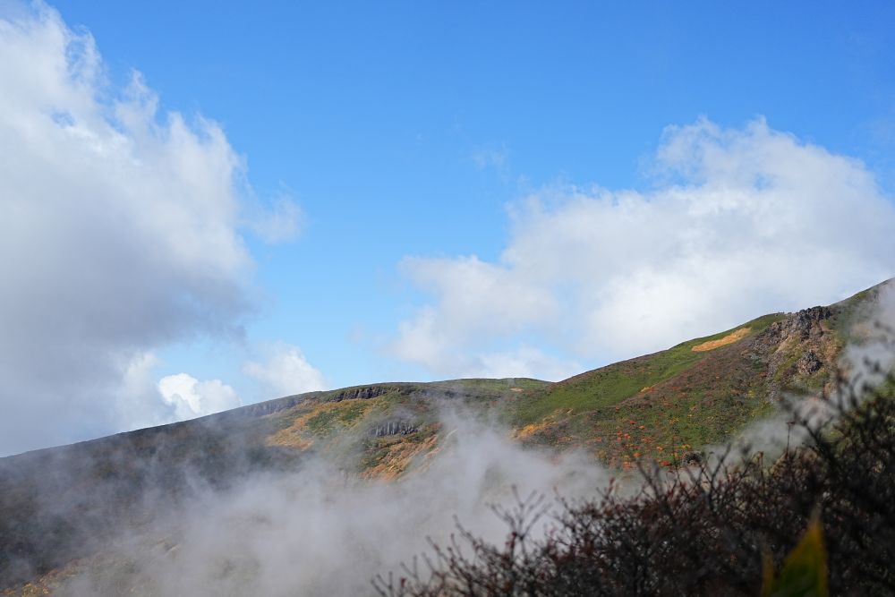 栗駒山の紅葉2025年10月17日