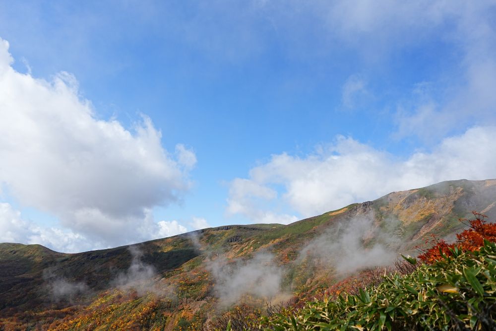 栗駒山の紅葉2025年10月17日