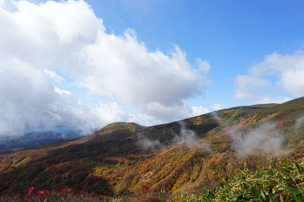 栗駒山の紅葉2025年10月17日
