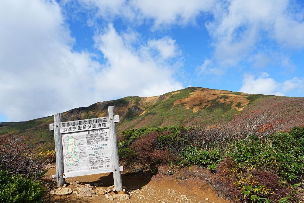 栗駒山の紅葉2025年10月17日