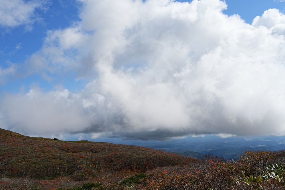 栗駒山の紅葉2025年10月17日