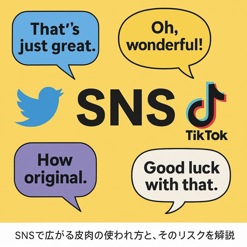 皮肉とSNS文化｜Twitter・Instagram・ミームの実例とリスク
