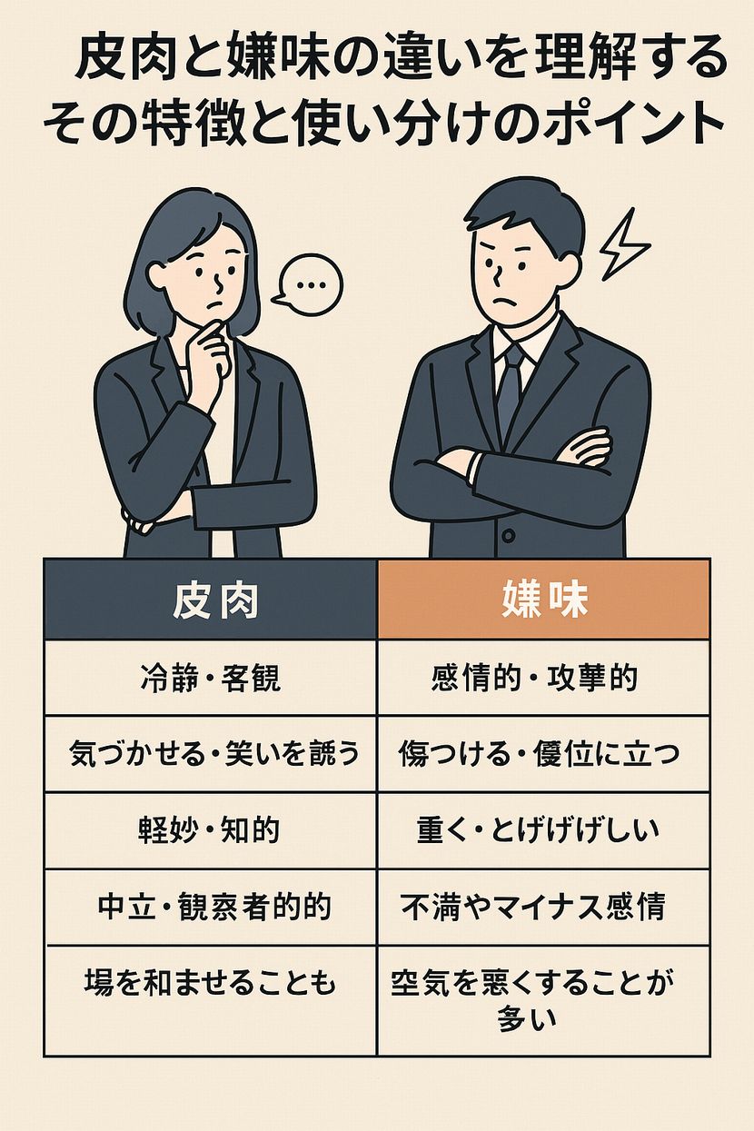 「嫌味を言う人の心理」