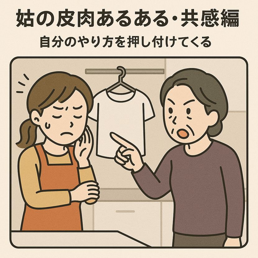 「自分のやり方を押し付けてくる」