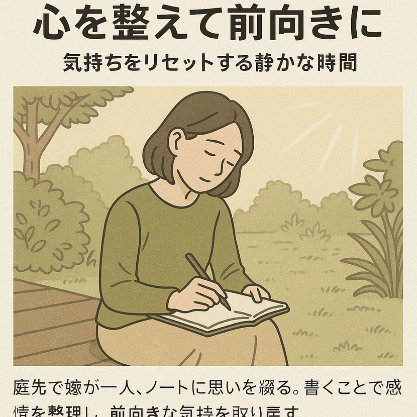 「心を整えて前向きに」