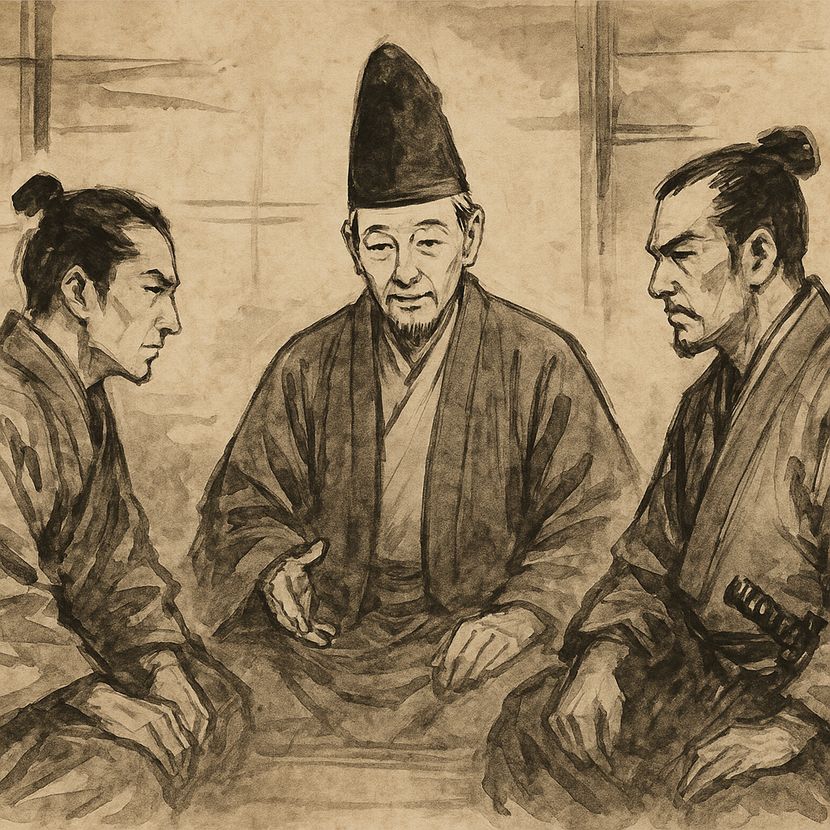 秀長・家康・三成の談合図|豊臣政権の均衡を語る三者会談