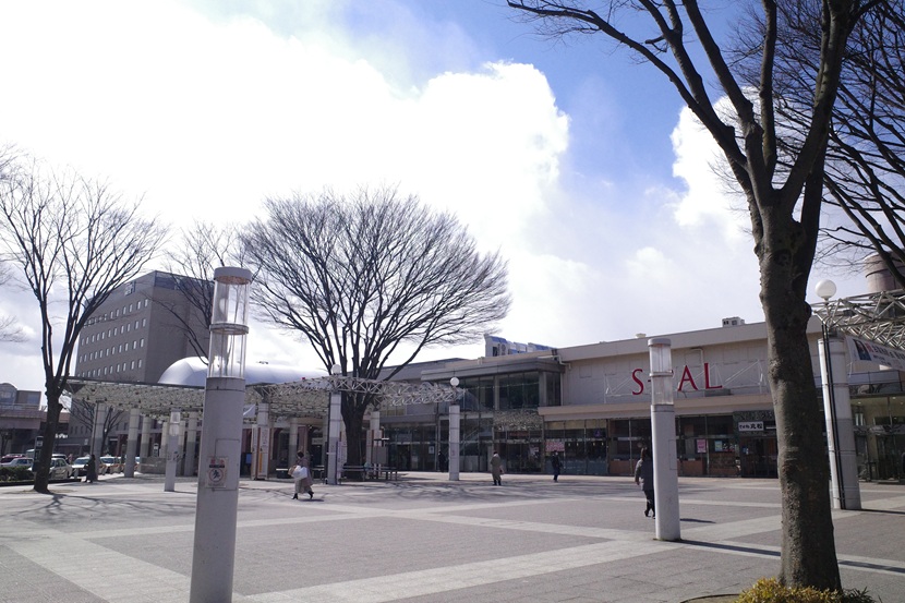 福島駅前の風景写真