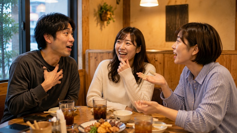 大阪らしい関西弁でツッコミを入れる日常会話
