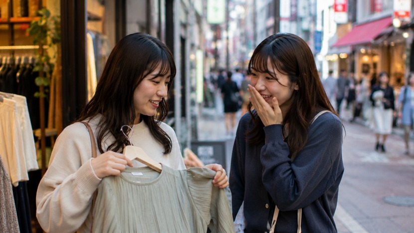 ええやんなど大阪弁のかわいい言い方で会話する女性