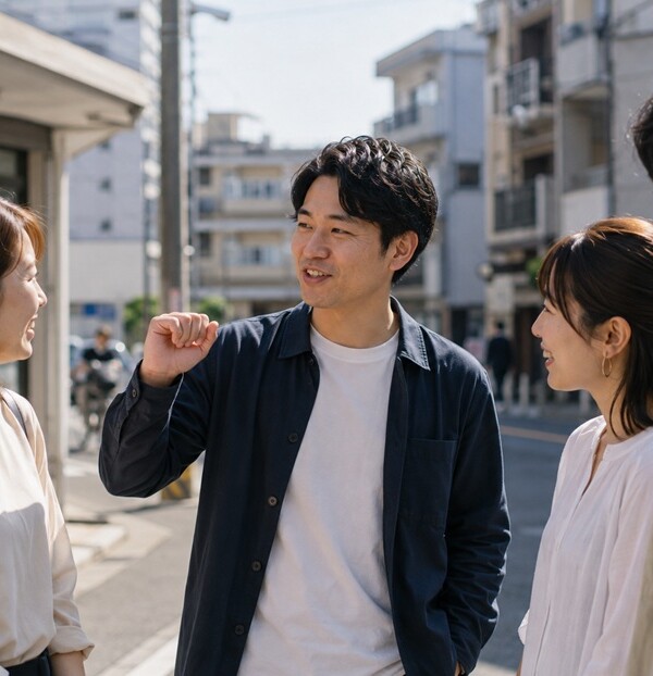 かっこいい関西弁を話す男女のイメージ