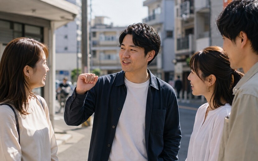 かっこいい関西弁を話す男女のイメージ